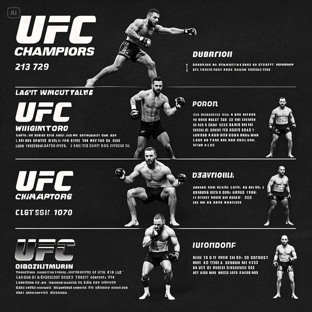 Daftar Juara UFC di Berbagai Kelas Berat Terbaru