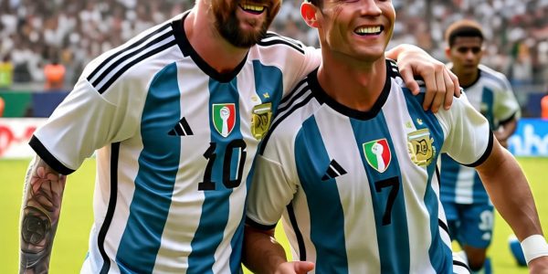 Messi & Ronaldo dalam Satu Klub: Fantasi Gila Dunia Sepak Bola