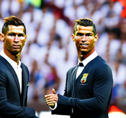 Apa Jadinya Jika Dua Legenda Sepak Bola Bermain Bersama?