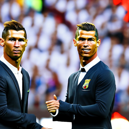 Apa Jadinya Jika Dua Legenda Sepak Bola Bermain Bersama?