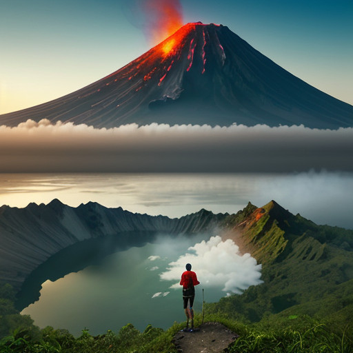 Journey to the Fiery Peaks: Exploring the Majestic World of Active Volcanoes and Indonesian Volcanology
