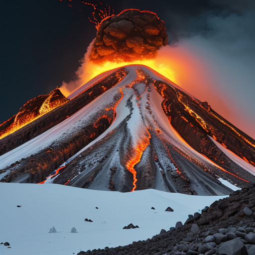 Journey into the Heart of Fire: Unveiling Mysteries of Active Volcanoes and Mountainous Eruptions
